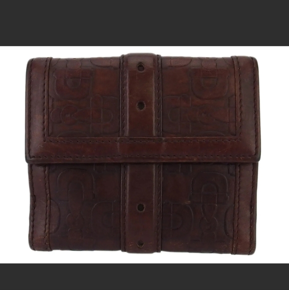 Gucc W hook purse hose bit pattern leather Authentic used - Picture 2 of 9